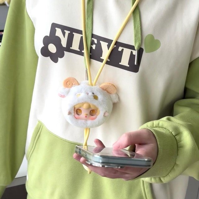 Yooki Oxygen 7Th Generation Phone Strap Little Zoo Plush Blind Box Doll Girl's Gift Bag Pendant