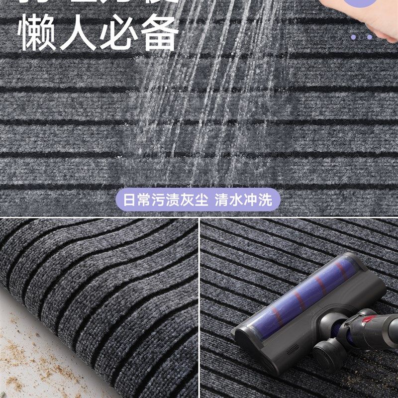 Special thickened floor mats for kitchen floor mats, non-slip, water-absorbent, oil-proof, wipeable and wash-free mats, 2025 new kitchen carpets