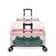 Pet Trolley Box, Two Transparent, Breathable, Portable Cat Suitcases, Cat Stroller, Large Capacity for Cats