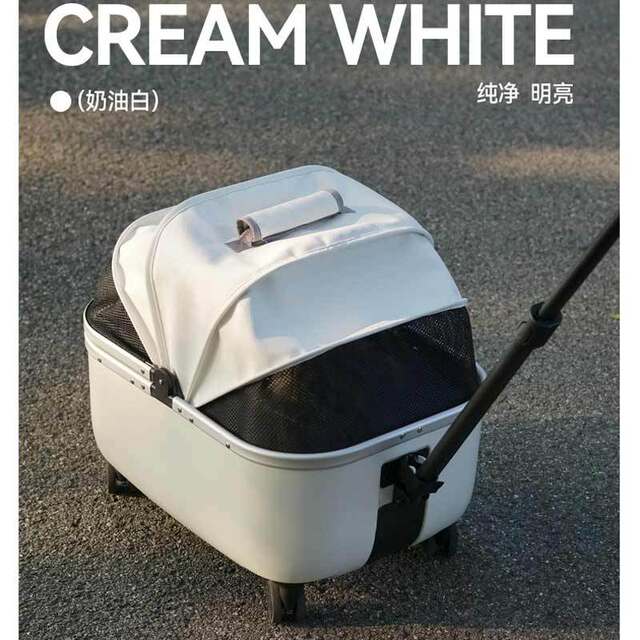 Pet Stroller, Dog and Cat Travel Stroller, Large Trolley Box, Camping Box, Cat Bag, Travel Scooter
