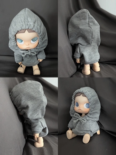 Толстовка с капюшоном, тряпичная кукла, 20см, детская одежда