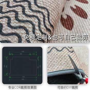 High-end entrance door mats, large-area fully covered home carpets, living room 2025 new entrance mats