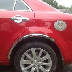 Mazda 6m6 Haima 323 Fumeilai 첫 번째, 두 번째, 제 3 세대 특수 휠 눈썹 스테인리스 스틸 제고 스트립 장식 브라이트 스트립