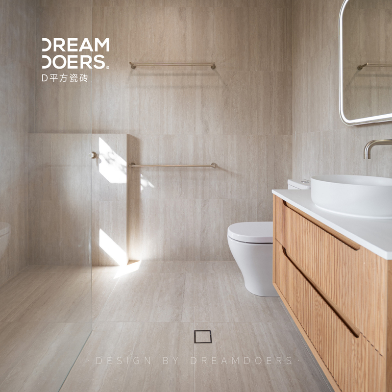 Guangdong Foshan Soft Light Travertine Tiles Non-Slip Bathroom Light Luxury Imitation Marble Floor Tiles Kitchen Toilet Floor Tiles Guangdong Foshan Soft Light Travertine Tiles Non-Slip Bathroom Light Luxury Imitation Marble Floor Tiles Kitchen Toilet Floor Tiles