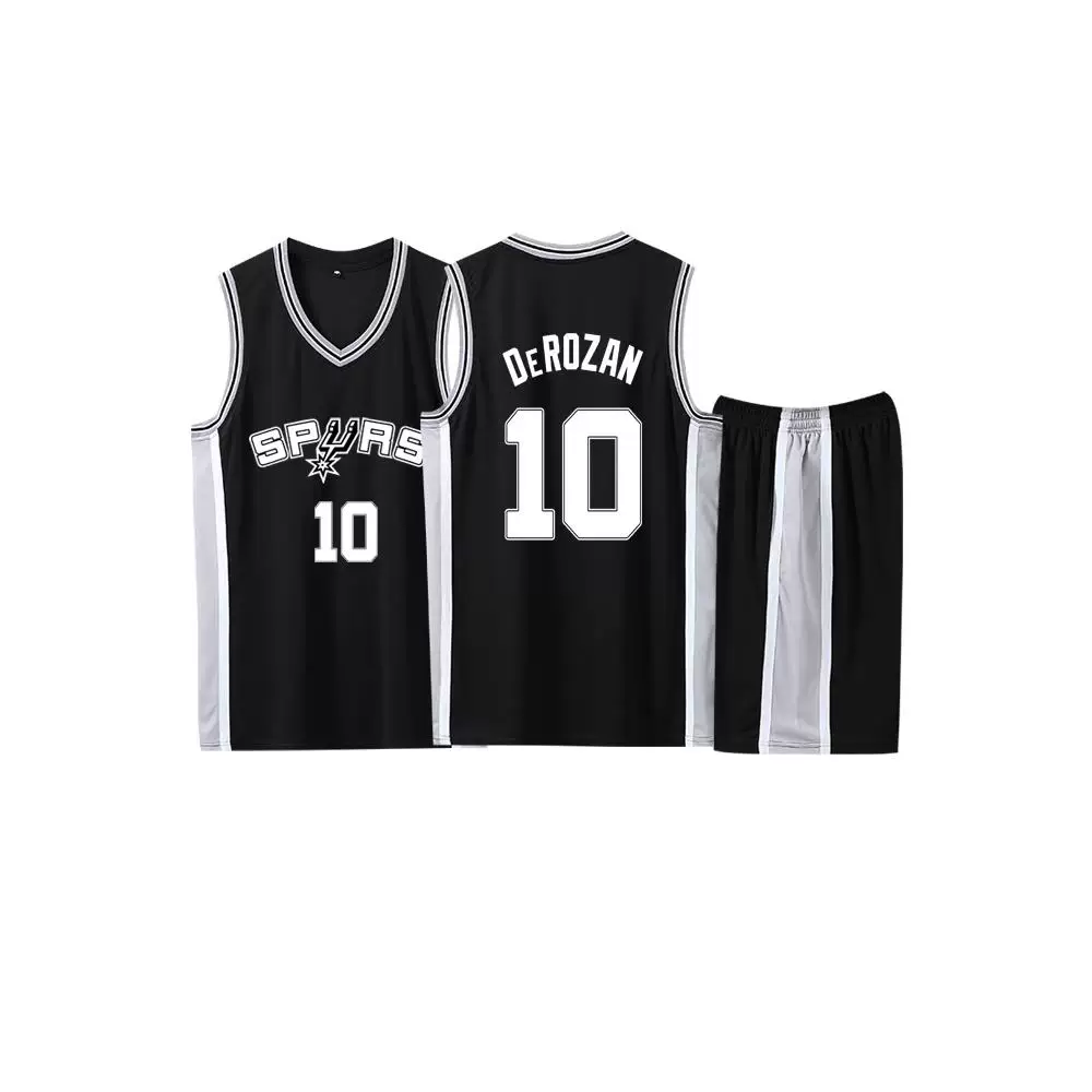 Spurs Wenban Yama Jersey Fox Ralph Lauren Polo Duncan Ginobili Leonard Parker Basketball Suit