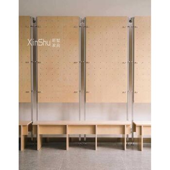 Wall-mounted marine board storage rack decorative background board profile hole board display display rack commercial jewelry tool table
