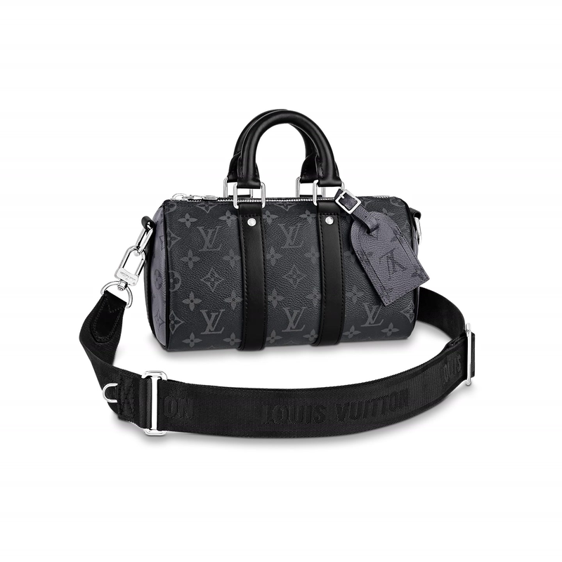 Lv Louis Vuitton High-End Luxury Brand 99% New Classic Black Warrior Kp25 Shoulder Crossbody Bag for Women Wz