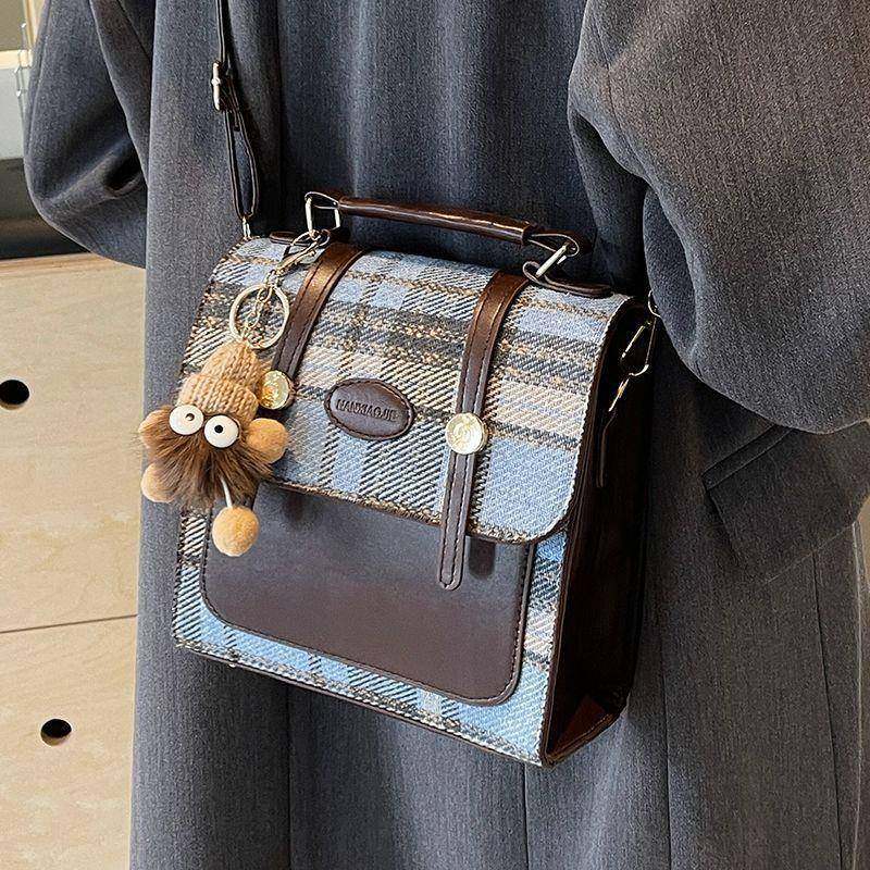 British Style Casual Backpack Women's 2025 New Fashion Handbag Student Versatile Travel Small Backpack