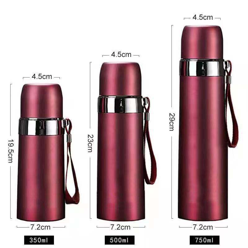 Vacuum 304 Stainless Steel Insulated Water Cup, Large Capacity Water Cup, Male and Female Elementary School Student Water Cup, Portable Outdoor Cup