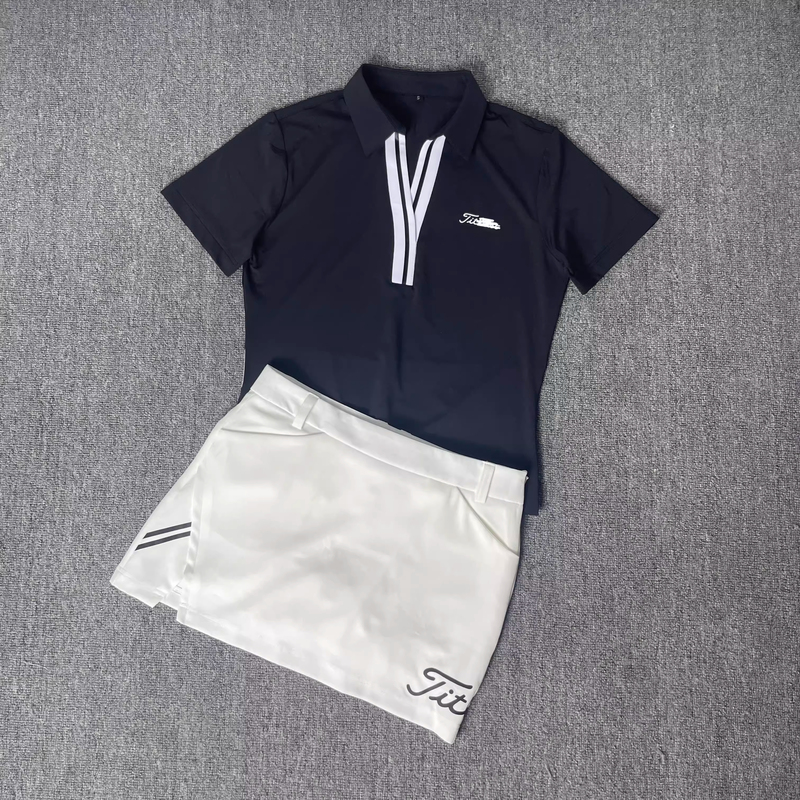 25 New Styles of Women's Golf Clothing, Outdoor Casual Short Skirts, Golf Summer Lightweight Breathable Anti-Exposure Suits