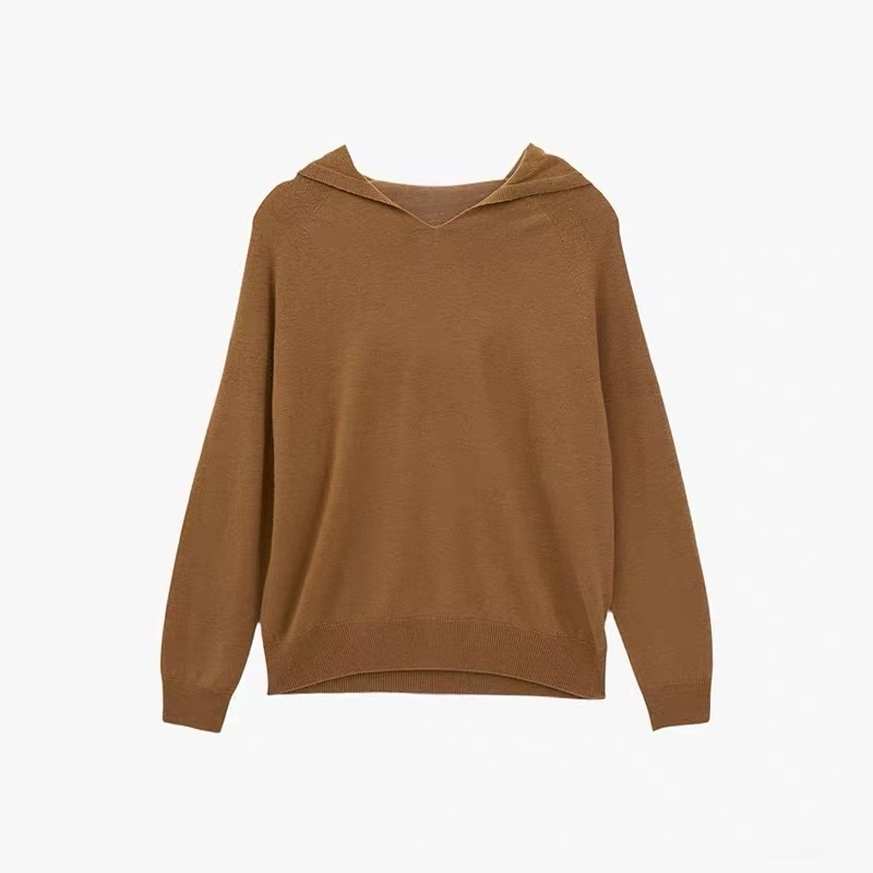 No Additional Orders, Warehouse Clearance, High-Quality Hooded Sweatshirt with Gold Thread