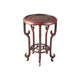 Red rosewood round bonsai base, small table base, teapot, jade, antique mahogany stand