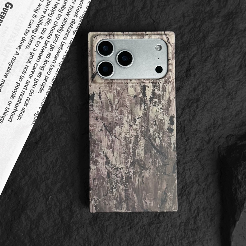 Meikocase Personalized Artistic Ink-Style Frosted Square Phone Case Suitable for Apple 17 Pro Max, High Aesthetic Value, ins Style Protective Case, 16 Pro Niche Chinese Retro Style Meikocase Personalized Artistic Ink-Style Frosted Square Phone Case Suitable for Apple 17 Pro Max, High Aesthetic Value, ins Style Protective Case, 16 Pro Niche Chinese Retro Style