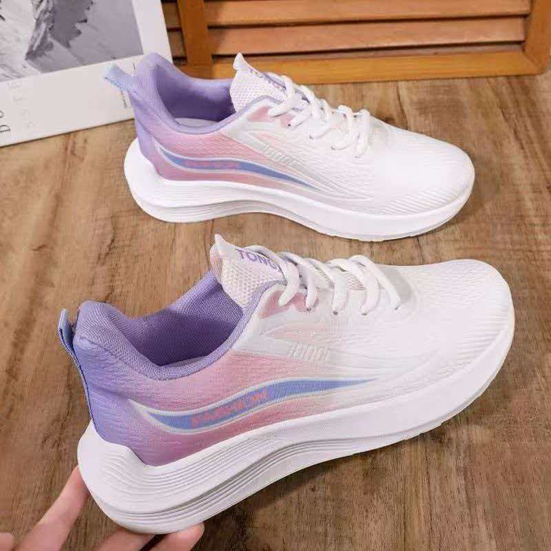 2026 Spring/Summer New Women's Sports Casual Shoes Breathable Mesh Fashion Versatile Running Sneakers White Shoes 2026 Spring/Summer New Women's Sports Casual Shoes Breathable Mesh Fashion Versatile Running Sneakers White Shoes