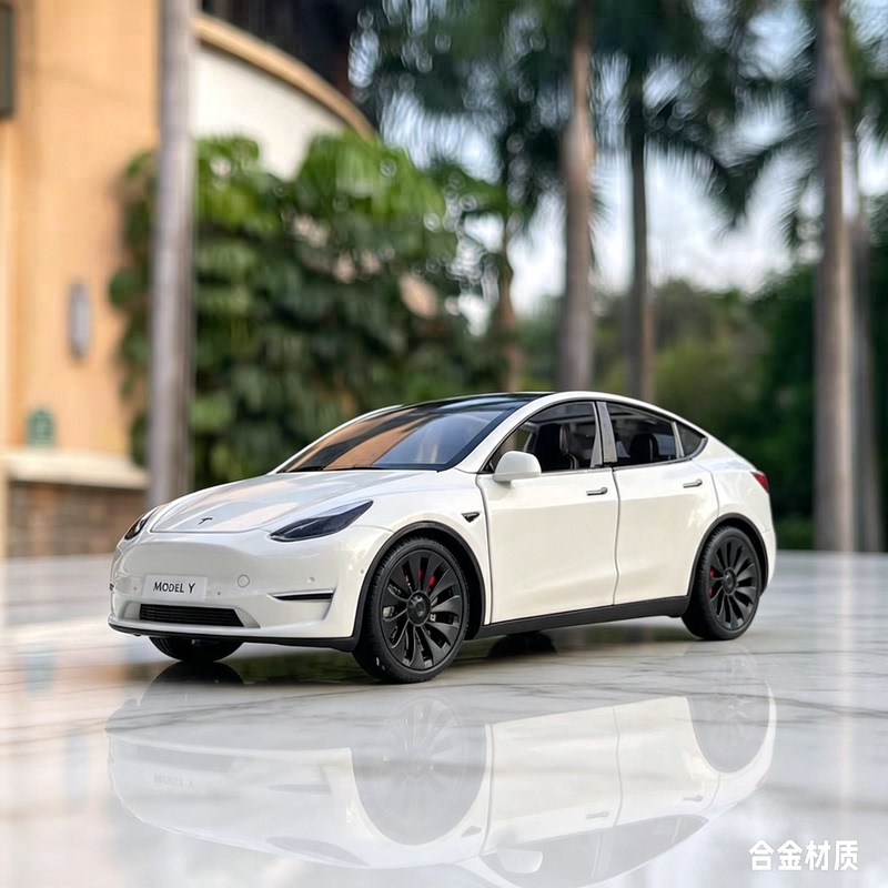 1:24 Tesla Model Y Car Model Alloy Toy Car Model Children's Toy Car Real Model Boy Gift 1:24 Tesla Model Y Car Model Alloy Toy Car Model Children's Toy Car Real Model Boy Gift