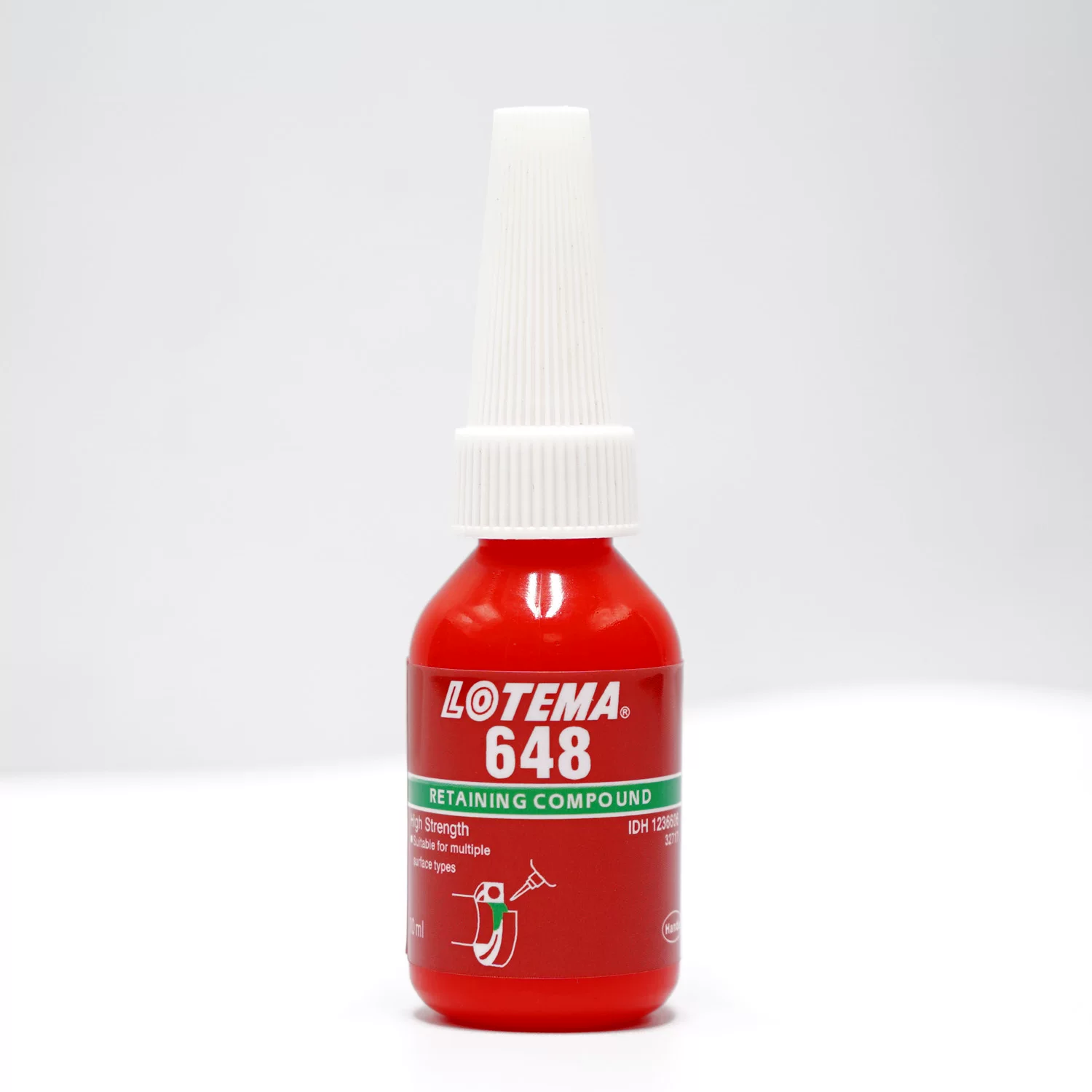 LT648 цилиндрические детали удерживающее клея Hongda Loctite 648 фиксация резьбы герметик анаэробный клей 250мл10м