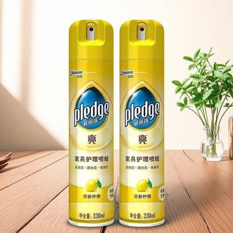 Sc Johnson Blythe Furniture Care Spray Wax Household Cleaner for Mahogany Solid Wood Floors Leather Maintenance Polishing Wax