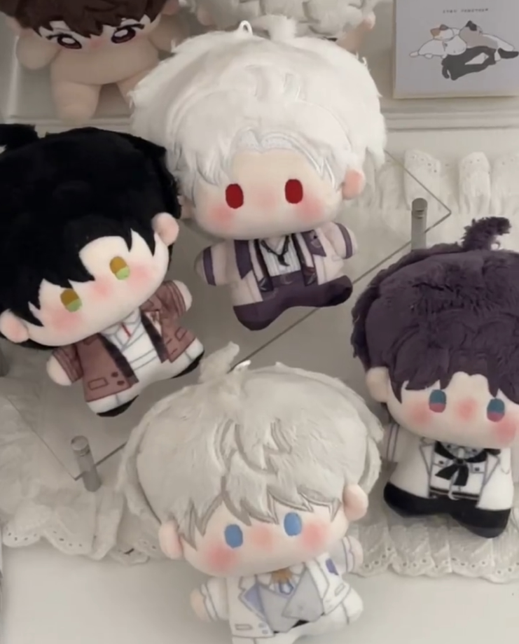 Love and Deepspace Fan-Made 3.94 in Birthday Plush Charms