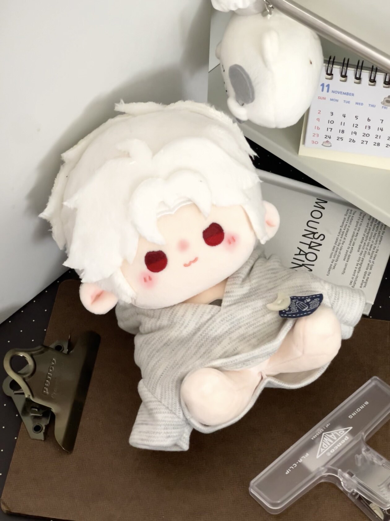Love and Deepspace Fan-Made 7.87 in Skeleton Plush Dolls