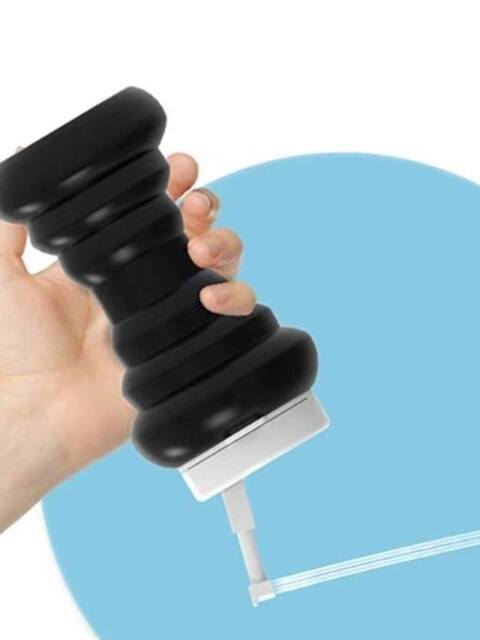 600ml Portable Bidet Handheld Cleaner Foldable Silicone Feminine Wash Portable Handheld Cleaning Device