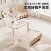Children's foldable sofa learning table and chair kindergarten painting writing table desk baby toddler table and chair integrated