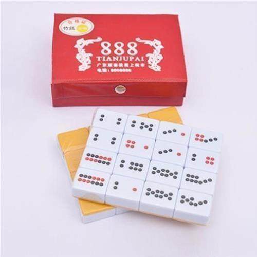 25年必买!广东竹丝牌九大九牌顶牛看小牌天九骨牌888皮盒,家用桌游天花板?-牌九-淘宝好物网