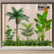 Simulated Green Plants for Landscaping, Indoor Staircases, Window Decorations, Artificial Flowers, Fake Trees, Landscaping Combinations, Balcony Landscape Layout