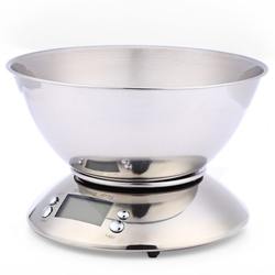 스테인레스 스틸 주방 전자 스케일 5kg 작은 전자 테이블 보울 가정 전자 스케일 베이킹 스케일