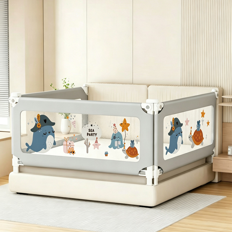 Bed Rail for Baby Crib to Prevent Falling, Child Barrier, Baby Lift Guard, Child Anti-Fall Protection Rail