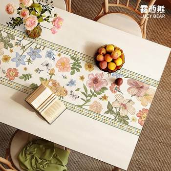 American flower waterproof and oil-resistant tablecloth American flower waterproof and oil-resistant tablecloth