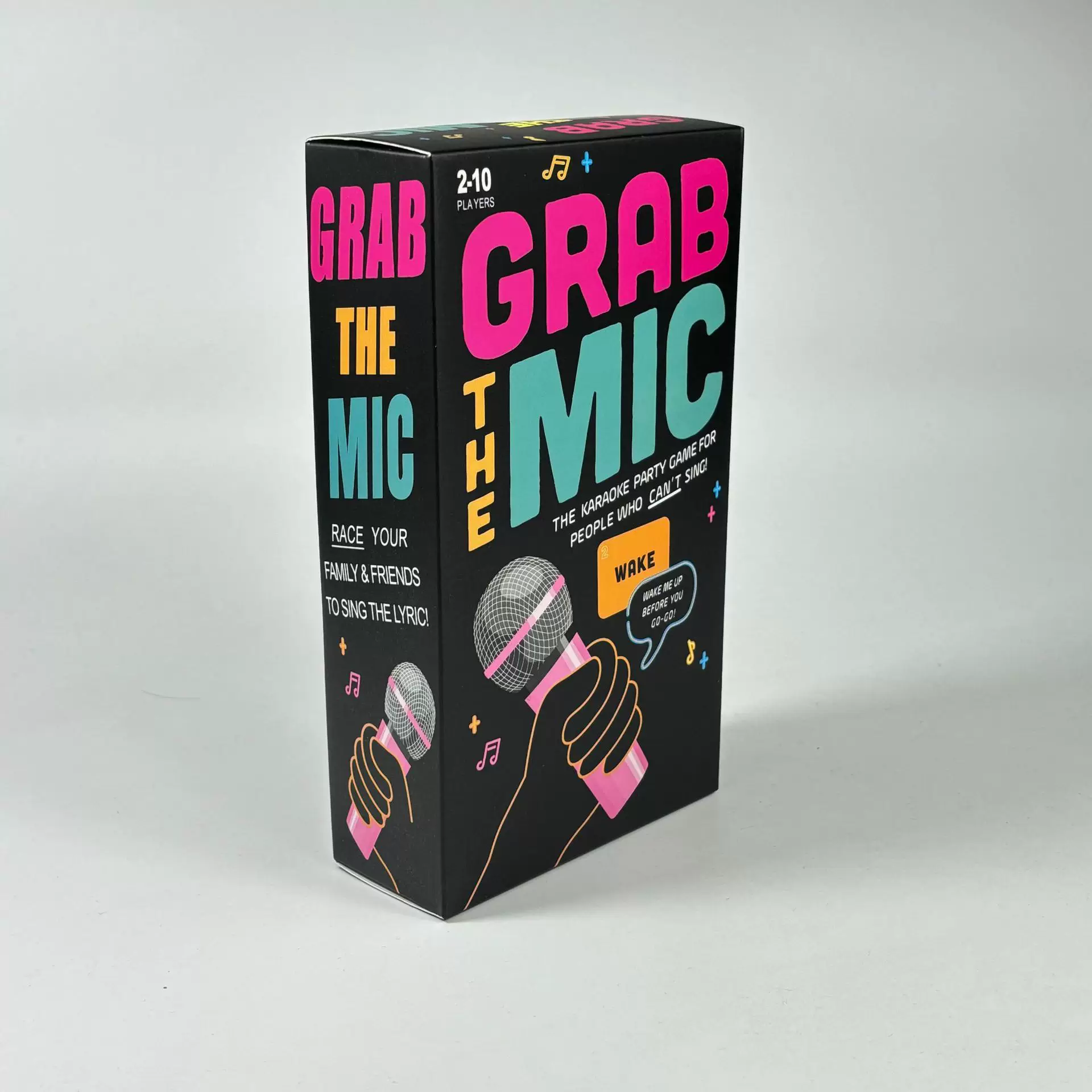 Английская версия Grab The Mic/Grab the microphone игра для певцов, вечерняя игра с друзьями, настольная игра
