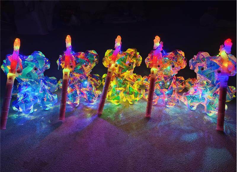 Китайский фонарик 国庆节3d立体动物炫彩镭射手提花灯材料片儿童手工diy灯笼摆摊