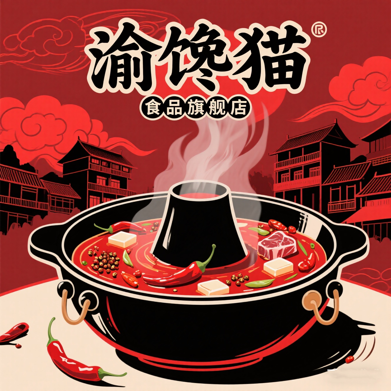 渝馋猫食品旗舰店