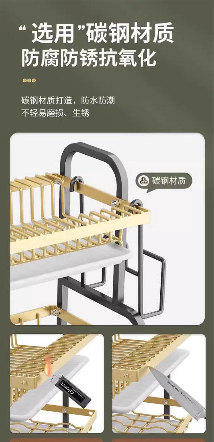Сушилка 厨房置物架碗碟收纳架碗盘沥水架家用多功能放碗架碗筷收纳盒碗柜 31454861570