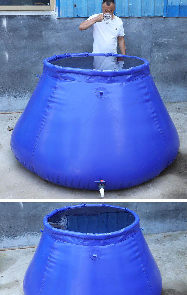 товар из китая 软体水罐可折叠水袋水囊大容量便携加厚家用储水农用户外工地抗旱