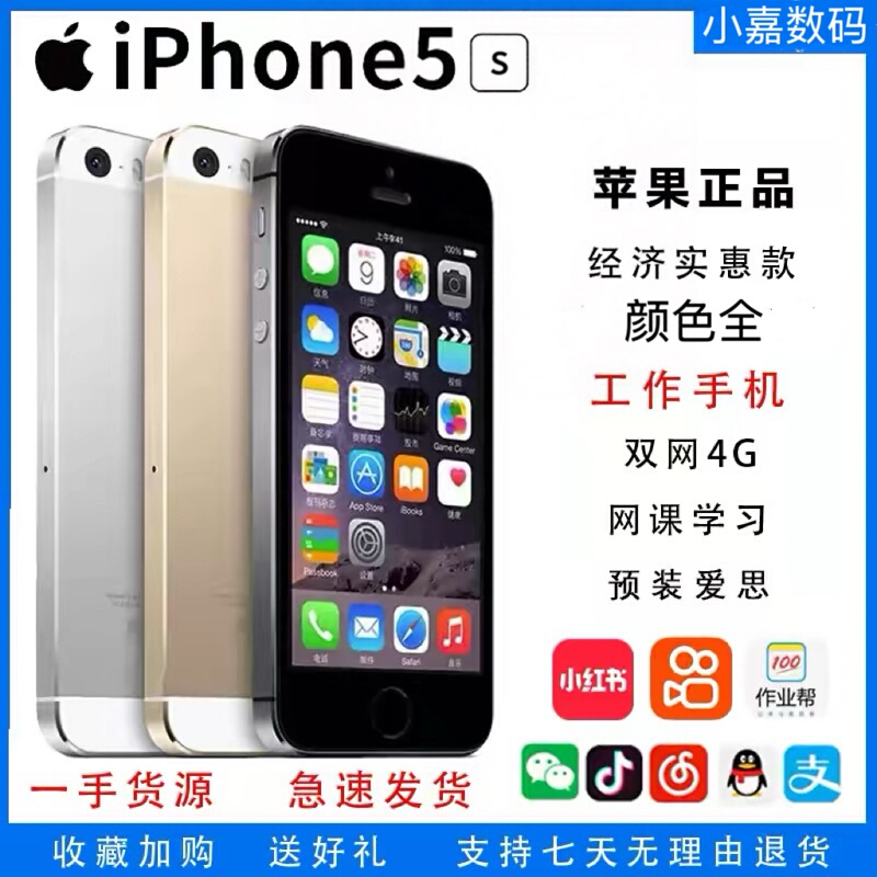 APPLE iPhone Se Apple 5S Mobile Phone for Students to Take Online Classes, Take Photos, Work, and as a Backup Phone, Apple 6