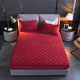 Crystal velvet quilted bed sheet single piece coral velvet thickened warm milk velvet bed cover Simmons mattress protector