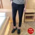 Mùa thu mới Anh quần âu giản dị quần dài nam co giãn Phiên bản Hàn Quốc của quần bó sát là quần dài bốn mùa quần lót nam thun lạnh Quần mỏng
