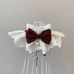 Cat Clothes Summer Wear Thin Puppet Cat Kitten Milk Cat Kitten Skirt Princess Dress Cat Christmas Scarf Collar