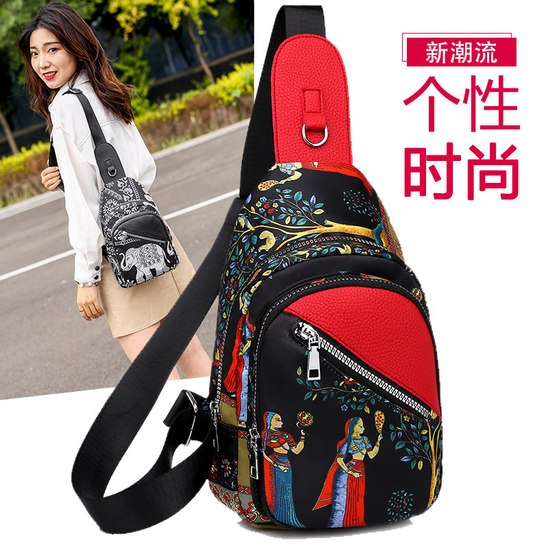 Hong Kong Purchase Lv+Q European and American Brand Chest Bag for Women 2026 New Luxury Small Crossbody Bag Coin Purse Phone Bag