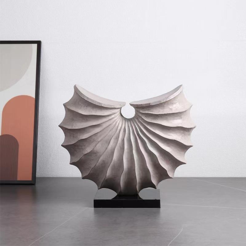 Modern Light Luxury Model Room, Sales Office, Hotel Entrance Cabinet Decorations, Home Living Room Soft Furnishings, Sculpture Ornaments