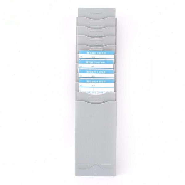 10-position telescopic attendance card holder 87mm wide material card holder employee card insert card holder attendance card holder attendance card insert card