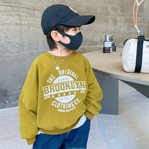 Детская толстовка для мальчиков, футболка, коллекция 2023, осенняя