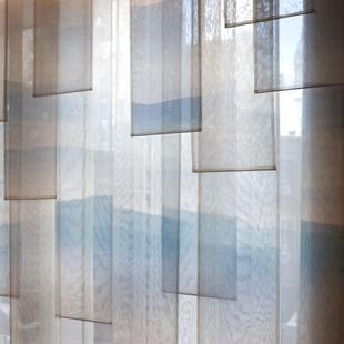 Подвижный Висящий экран скользящий Занавес офис комната занавес прозрачный родник Мягкая занавеска отрезать вход мобильный подвеска экран занавес