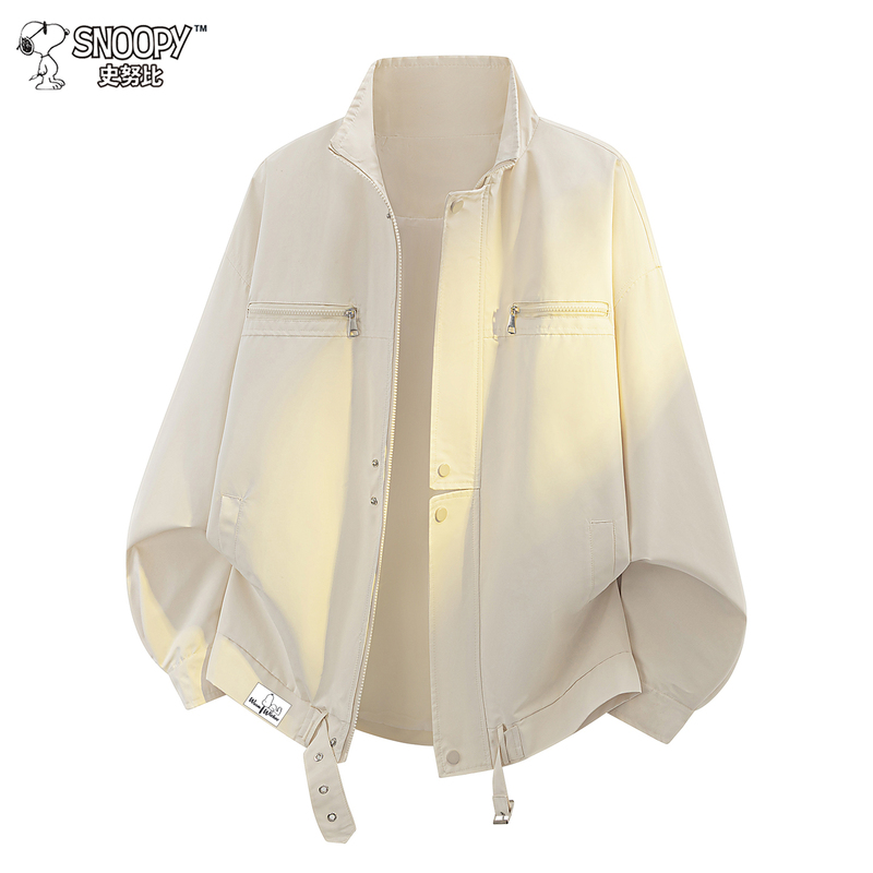 Snoopy Off-White Workwear Short Jacket for Men and Women 2026 New Style Super Stylish Trendy Hot-Selling Jacket Snoopy Off-White Workwear Short Jacket for Men and Women 2026 New Style Super Stylish Trendy Hot-Selling Jacket