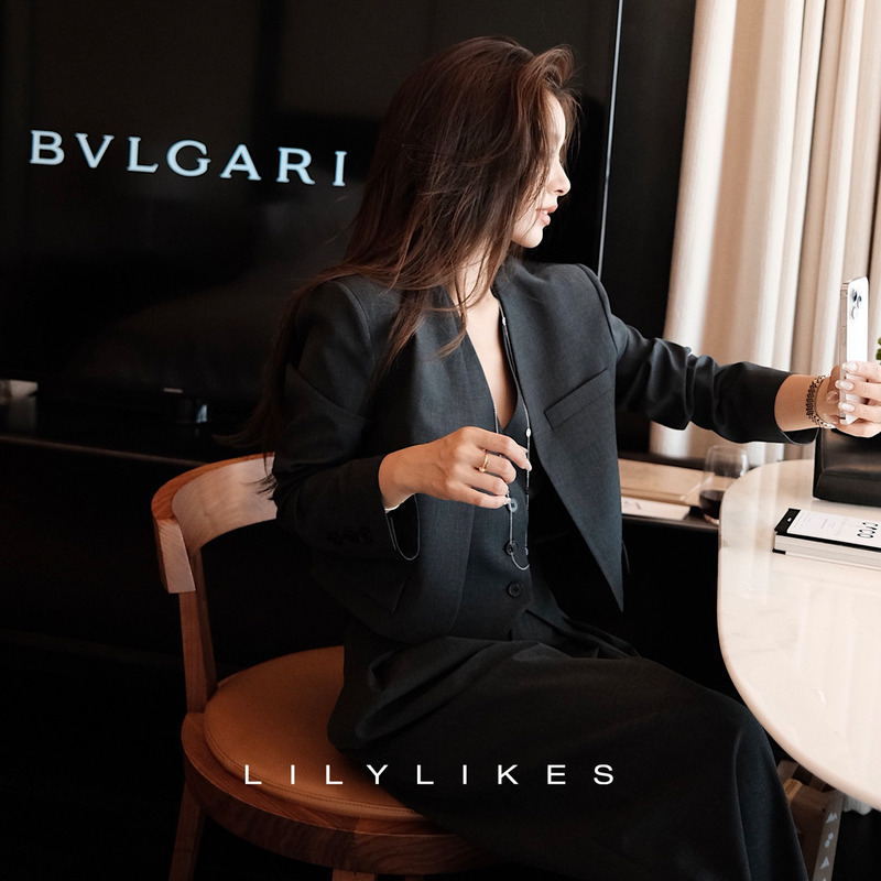 Lilylikes "Paris Intellectual Elite" 50 Worsted Wool Fashionable Blazer Vest Pants Suit Lilylikes "Paris Intellectual Elite" 50 Worsted Wool Fashionable Blazer Vest Pants Suit