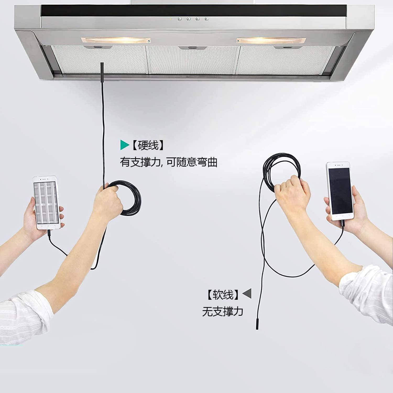 揭秘隐藏的管道小卫士：防水下可视USB手机内窥镜