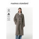 Women's autumn and winter wool blend warm woolen coat