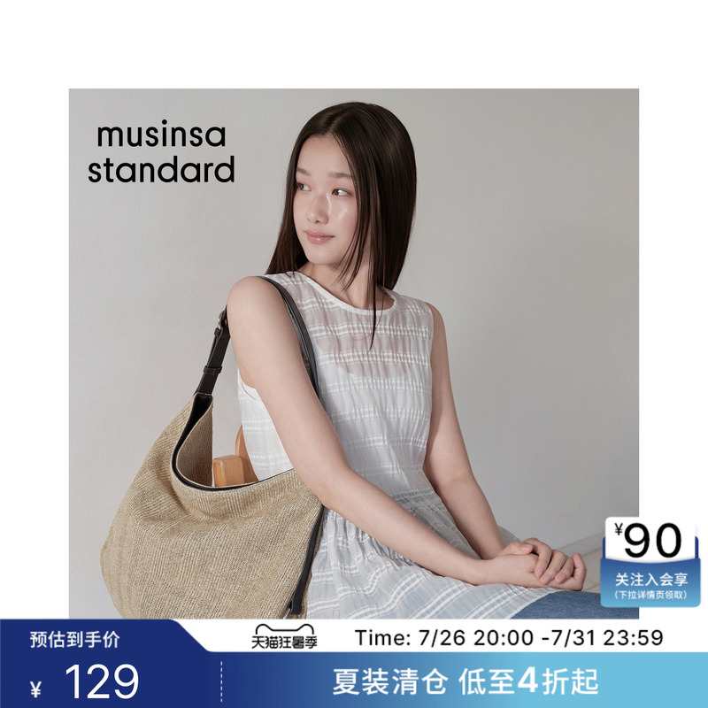 Korean 26 Summer New Women's Casual Sleeveless Shirt Musinsa Standard Korean 26 Summer New Women's Casual Sleeveless Shirt Musinsa Standard
