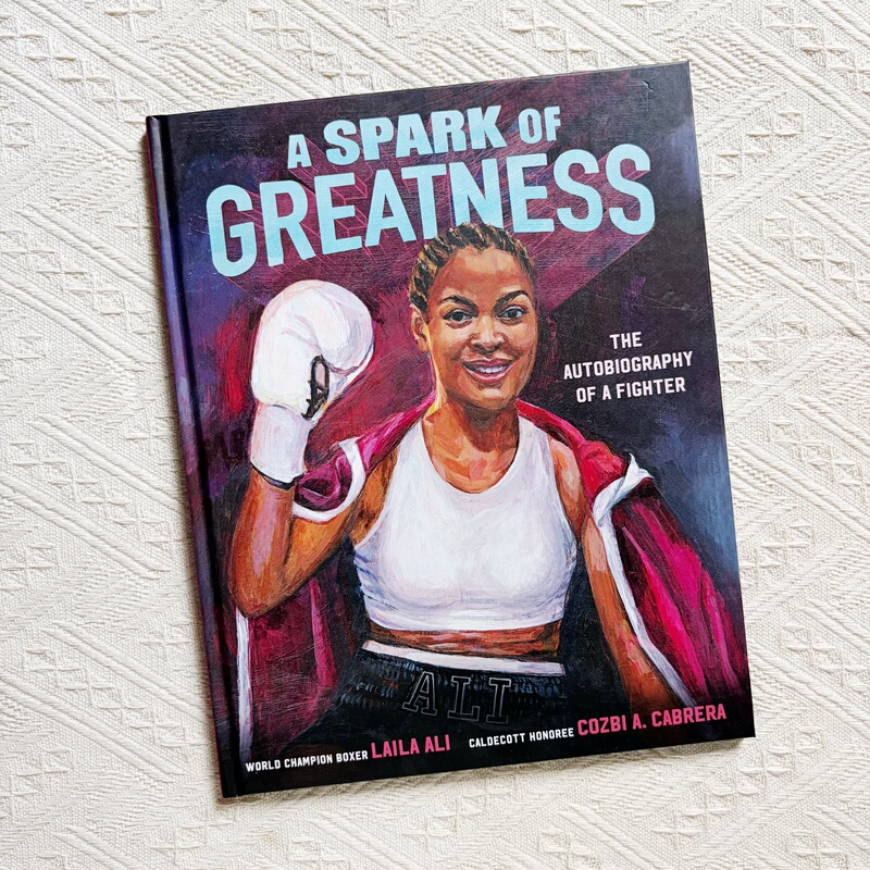 English Original Version a Spark of Greatness: the Great Spark - Autobiography of a Boxer, Inspirational Picture Book, True Story of a Real Person, Hardcover Picture Book
